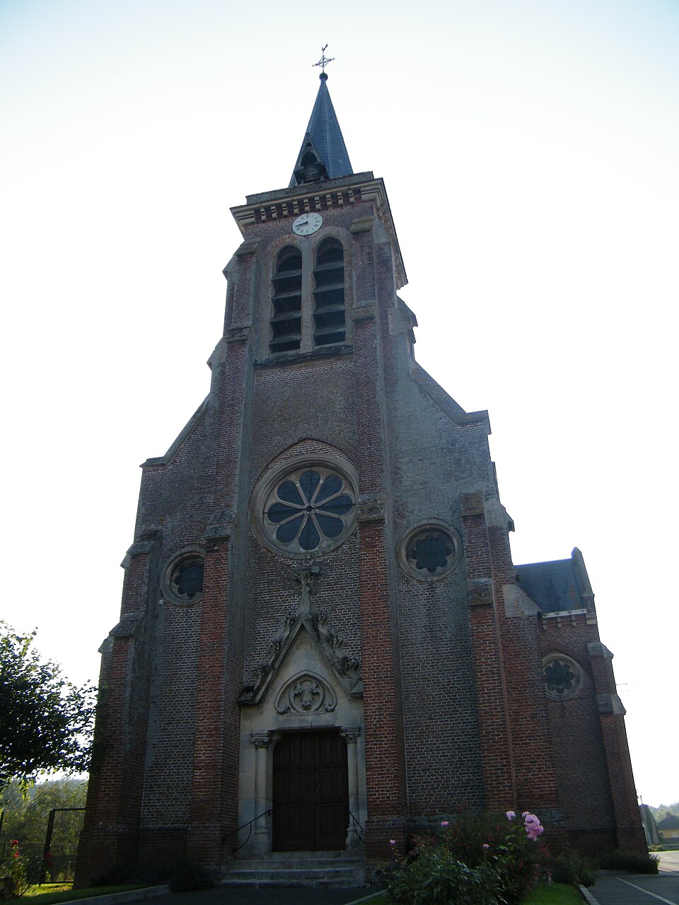 Façade de l'église